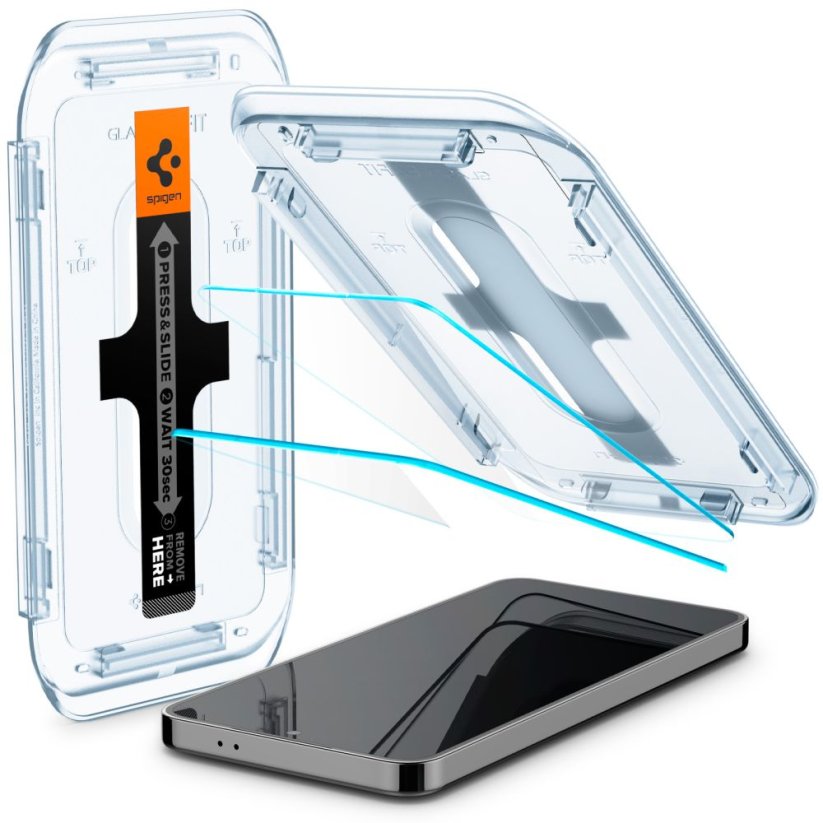 Ochranné tvrdené sklo Spigen Glas.Tr ”Ez Fit” 2-Pack Samsung Galaxy S24 Clear