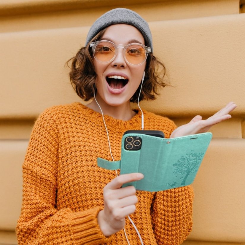 Tok MEZZO Book Case Xiaomi Redmi Note 10 Pro strom Green