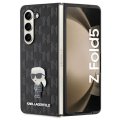 Tok Okarl Lagerfeld Case Samsung Galaxy Z Fold 5 Klhczfd5Sapkinpk (Saffiano Mono Ik Pin) Black
