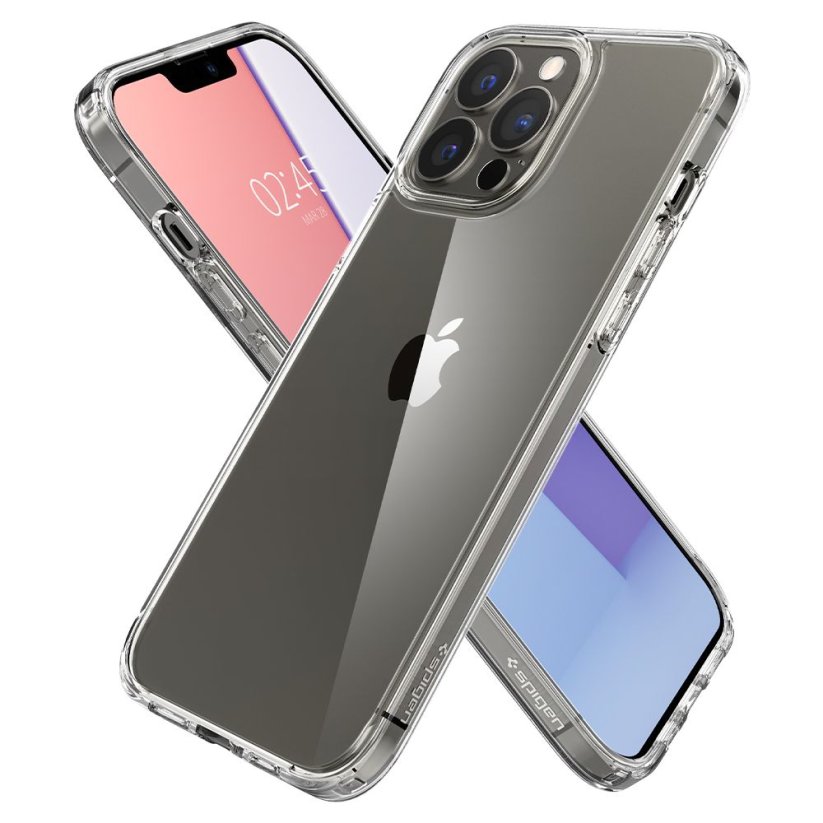 Kryt Spigen Ultra Hybrid iPhone 13 Pro Max Crystal Clear