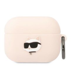 Kryt Original Case Karl Lagerfeld Klaprunchp Apple Airpods Pro (3D Sil Nft Choupette / Pink)