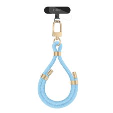 Kryt Tech-Protect C4S Rope Wrist Strap Baby Blue/Gold Kryt Tech-Protect C4S Rope Wrist Strap Baby Blue/Gold