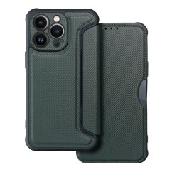 Kryt Razor Book iPhone 13 Pro Dark Green