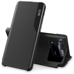 Kryt Tech-Protect Smart View Xiaomi Poco M4 Pro 4G / LTE Black Kryt Tech-Protect Smart View Xiaomi Poco M4 Pro 4G / LTE Black
