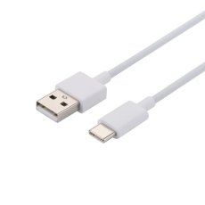 Xiaomi eredeti USB-C adatkábel 3A 1m fehér (Tömegcsomagolás)