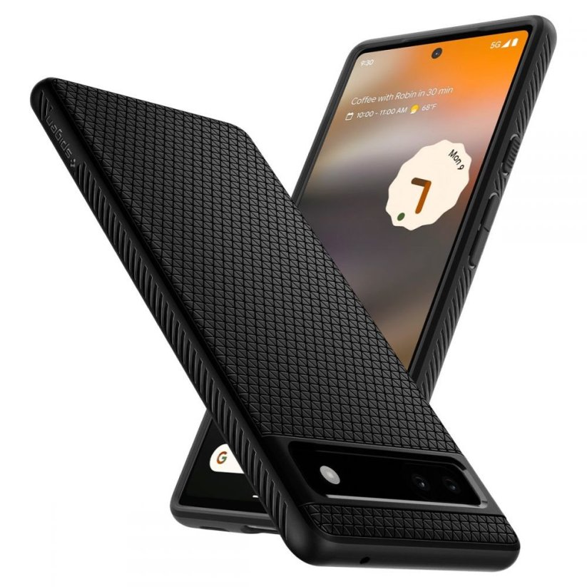 Kryt Spigen Liquid Air Google Pixel 6A Matte Black