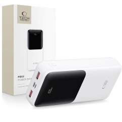 Powerbanka Tech-Protect Pb02 Power Bank 20000Mah 22.5W White