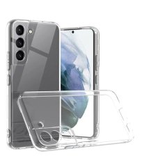 Silikónový kryt s hrúbkou 0,3 mm Samsung Galaxy S22 Plus Priesvitný