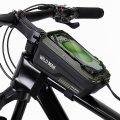 Tok Držiak na bicykel Wildman Traveling Bag Bike Frame With Zipper 1L (4 "- 7") Gx200 Green