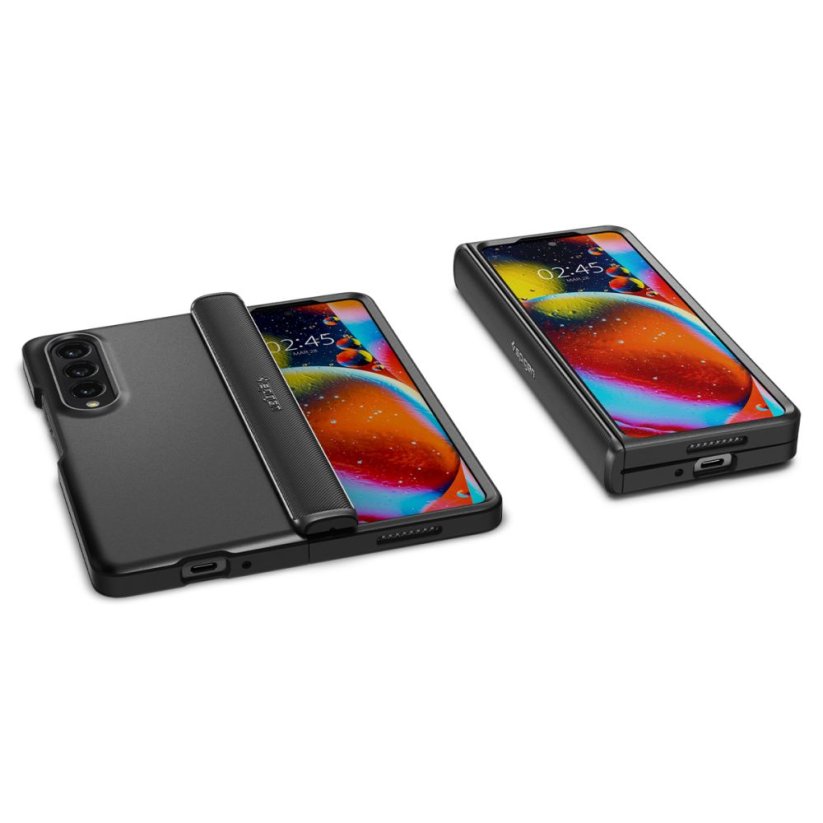 Kryt Spigen Slim Armor Pro Samsung Galaxy Z Fold 4 Black