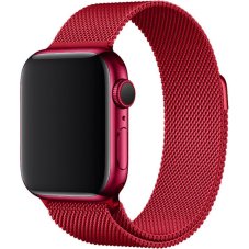Remienok Loop Milanese Apple Watch 38/40/41mm Red