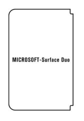 Hydrogel - ochranná fólia - Microsoft Surface Duo - ľavá strana