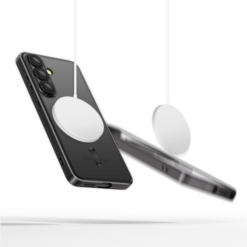 Kryt Tech-Protect Magflex Magsafe Samsung Galaxy S25 Edge Shiny Black