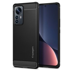Kryt Spigen Rugged Armor Xiaomi 12 Pro Matte Black Kryt Spigen Rugged Armor Xiaomi 12 Pro Matte Black