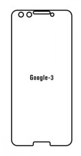Hydrogel - ochranná fólia - Google Pixel 3