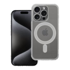Kryt Clear Mag Cover Case With Camera Protection s MagSafe iPhone 15 Pro Priesvitný Kryt Clear Mag Cover Case With Camera Protection s MagSafe iPhone 15 Pro Priesvitný