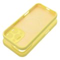 Kryt Case iPhone 15 Pro Silicone 2mm s MagSafe Yellow