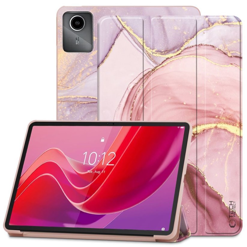 Kryt Tech-Protect Smartcase Lenovo Tab M11 11.0 Tb-330 Marble