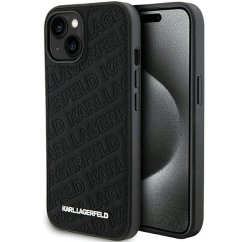 Kryt Original Faceplate Case Karl Lagerfeld Klhcp15Mpqkpmk iPhone 15 Plus (Quilted Pattern / Black)