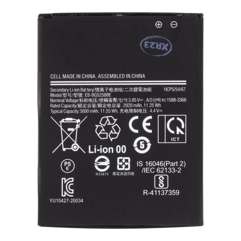EB-BG525BBE akkumulátor Samsung Li-Ion 3000mAh (OEM)