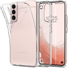 Kryt Spigen Liquid Crystal Samsung Galaxy S22 Crystal Clear Kryt Spigen Liquid Crystal Samsung Galaxy S22 Crystal Clear