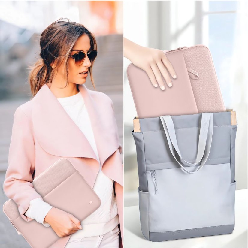 Tech-Protect Laptoptok Laptop 13-14 Pink