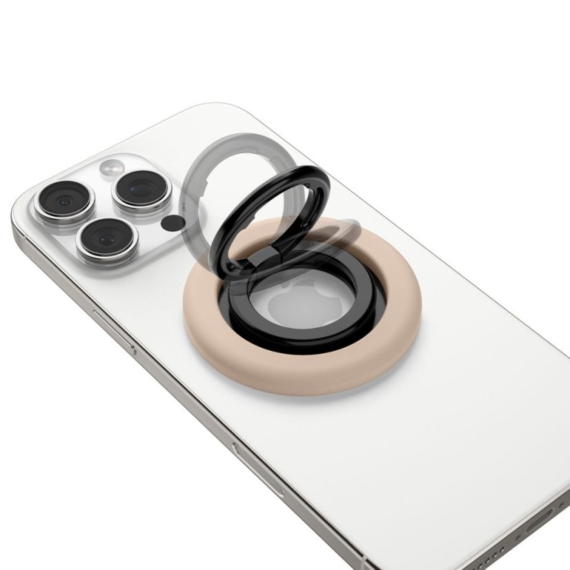 Spigen Nano Pop Magsafe Phone Ring kókusz Beige