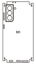 Hydrogel - zadná ochranná fólia - Samsung Galaxy S21