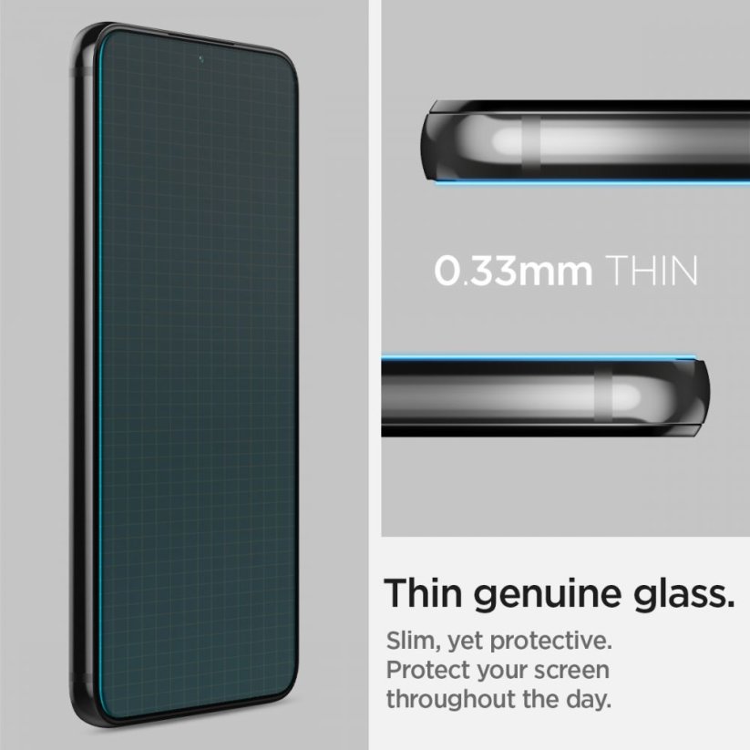 Ochranné tvrdené sklo Spigen Glas.Tr ”Ez Fit” 2-Pack Samsung Galaxy S22