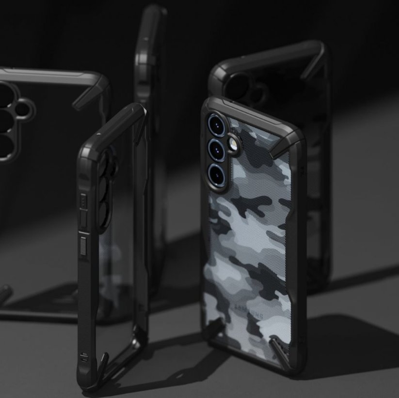 Kryt Ringke Fusion X Samsung Galaxy A55 5G Camo Black