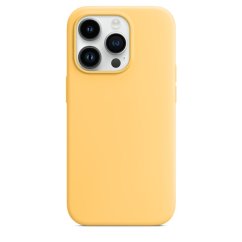 iPhone 14 Pro Silicone Case s MagSafe - Sunglow design (žltý)