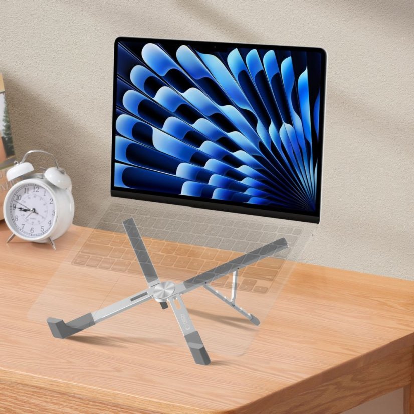 Stojan Tech-Protect Uls300 Universal Laptop Stand Silver