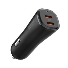 Nabíjačka do auta Spigen Ev502 Arcstation Essential Car Charger 50W Black