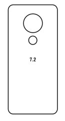 Hydrogel - zadná ochranná fólia - Nokia 7.2 Hydrogel - zadná ochranná fólia - Nokia 7.2