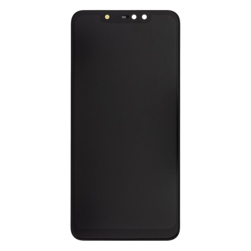 Kijelző kerettel a Xiaomi Redmi Note 6 Pro Black készülékhez