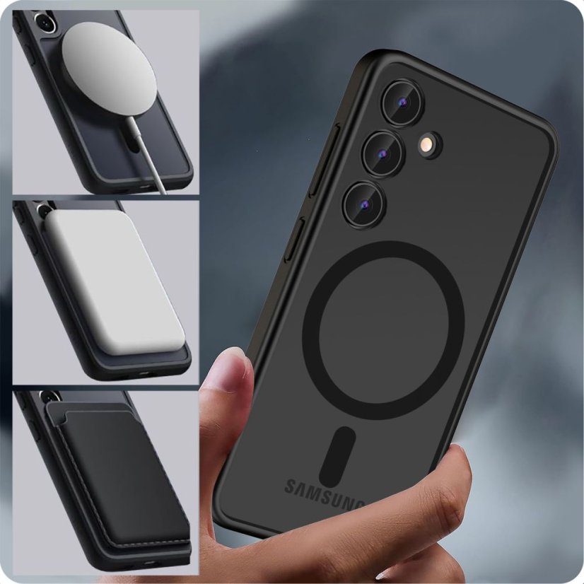 Tok Tech-Protect Magmat Magsafe Samsung Galaxy S24 Matte Black