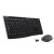 Wireless Set Keyboard Qwerty + Mouse Logitech Mk270 Black