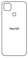 Hydrogel - zadná ochranná fólia - Xiaomi Poco C31 Hydrogel - zadná ochranná fólia - Xiaomi Poco C31