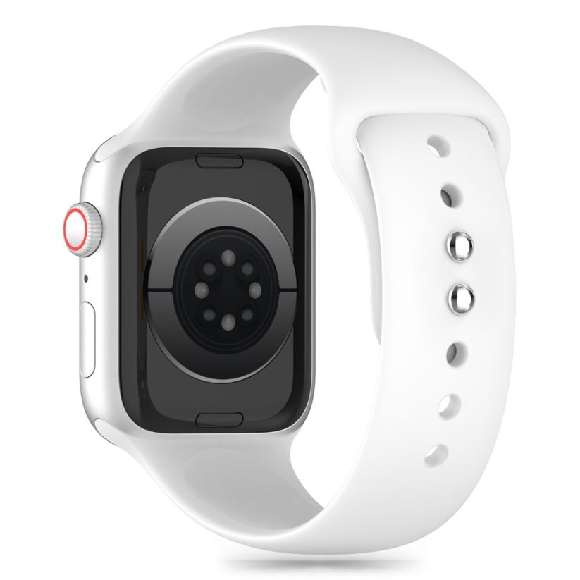 Remienok Tech-Protect Silicone Apple Watch 6 / 7 / 8 / 9 / 10 / SE (40 / 41 / 42 mm) White