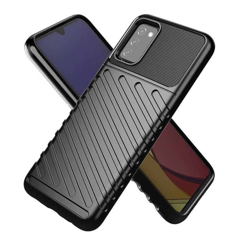 Forcell THUNDER Case  Samsung Galaxy A03S čierny