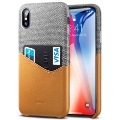 ESR Metro case CREDIT CARD iPhone XS Max hnedé ESR Metro case CREDIT CARD iPhone XS Max hnedé