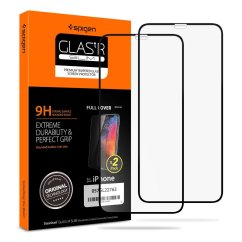 Ochranné tvrdené sklo Spigen Glass Fc 2-Pack iPhone X / Xs / 11 Pro Black