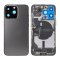 Apple iPhone 13 Pro - Zadný housing s predinštalovanými dielmi (Graphite)