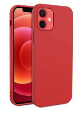 Slim Minimal iPhone 12 piros