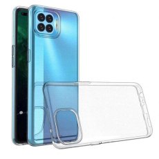 Silikónový kryt s hrúbkou 0,5 mm Foroppo Reno 4 Lite T Priesvitný