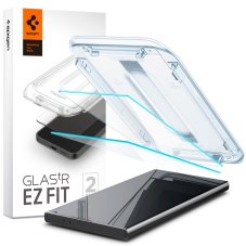 2ks v balení, set ochranných skiel Spigen Glas.Tr ”Ez Fit” 2-Pack Samsung Galaxy S24 Ultra Clear