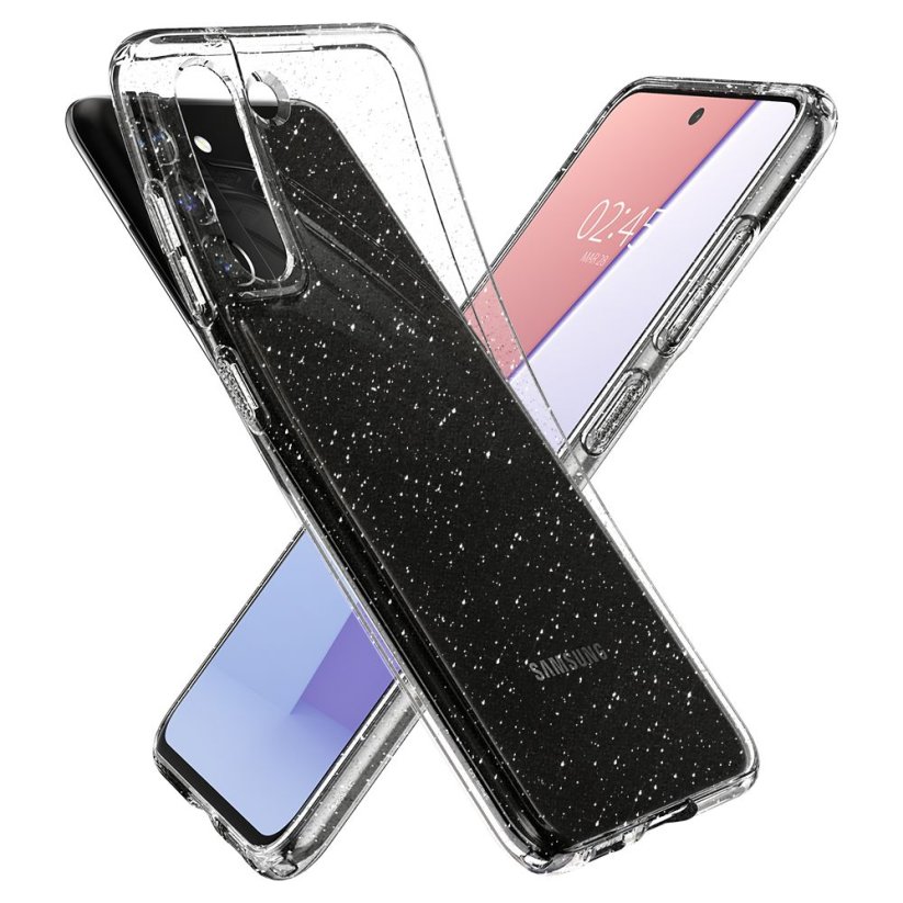 Kryt Spigen Liquid Crystal Samsung Galaxy S21 FE Glitter Crystal