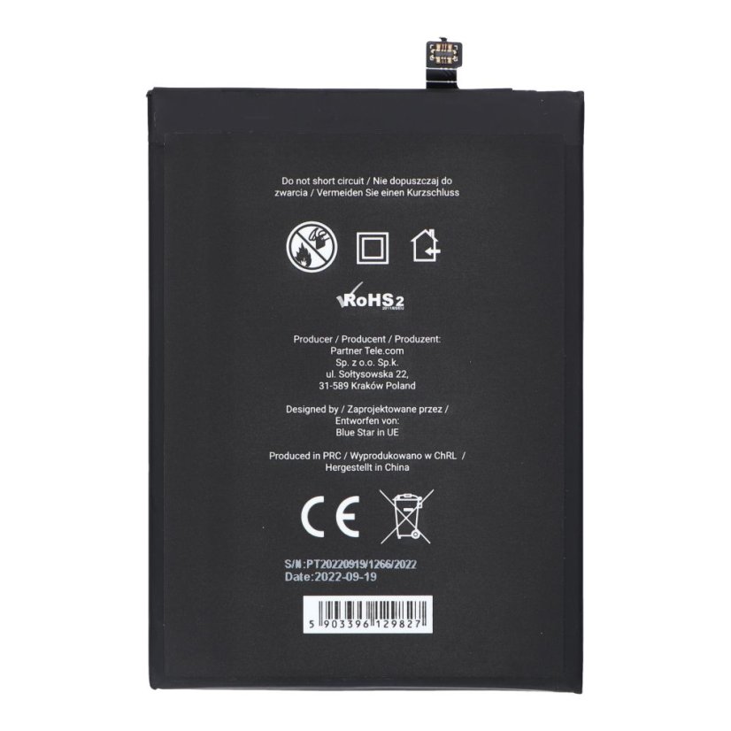 Batéria Battery Xiaomi Redmi Note 9 Pro (Bn52) 5020 mAh Blue Star