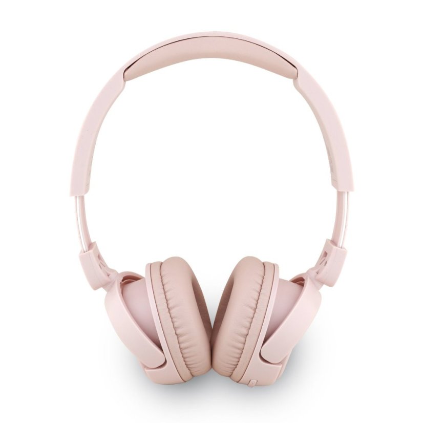 Guess Script Metal Logo bezdrôtové slúchadlá Pink