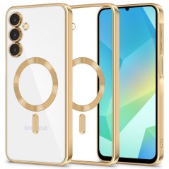 Kryt Tech-Protect Magflex Magsafe Samsung Galaxy A16 4G / 5G Shiny Gold Kryt Tech-Protect Magflex Magsafe Samsung Galaxy A16 4G / 5G Shiny Gold